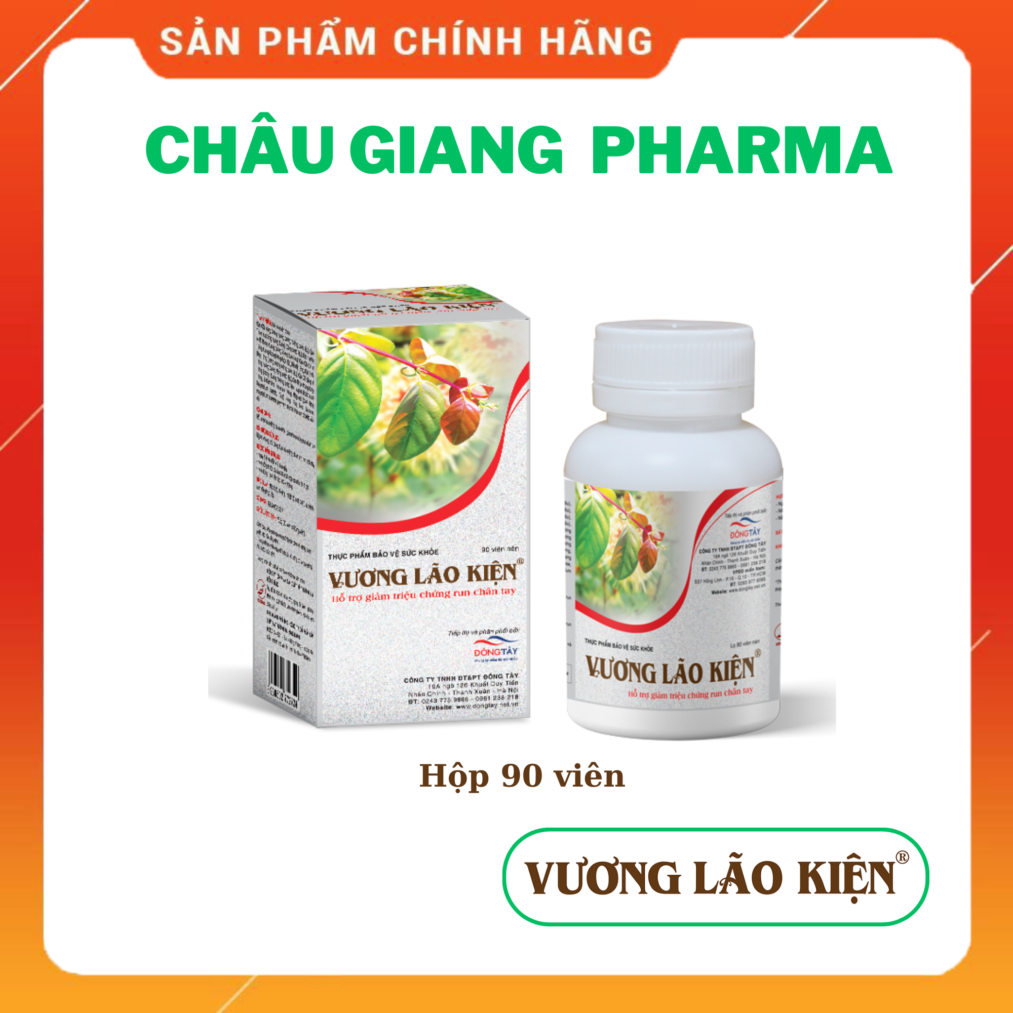 TPBVSK Vương Lão Kiện hộp 90 viên 